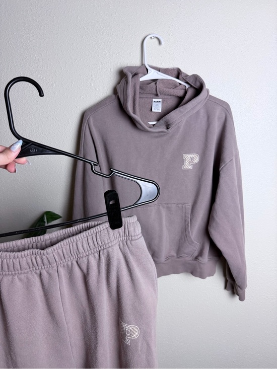 PINK Victoria's Secret Pants - PINK Victoria’s Secret Hoodie + Sweatpants Set –